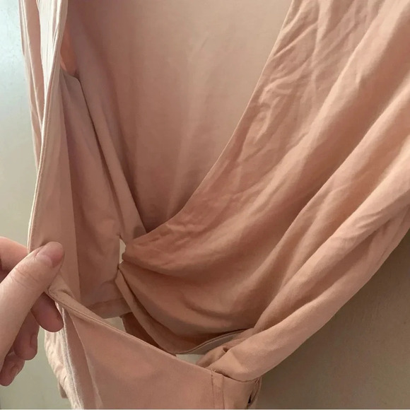 Tularosa Sheilah Wrap Top in Nude Size XS Revolve - Picture 6 of 11